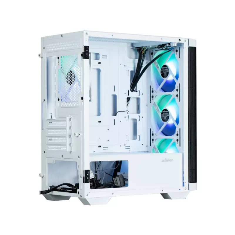 Case per computer Zalman M4 WHITE Mini Tower nero, bianco