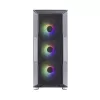Case per PC Zalman I3 Neo ATX Mid Tower front mesh per raffreddamento efficiente 3 ventole preinstallate Midi Tower nero