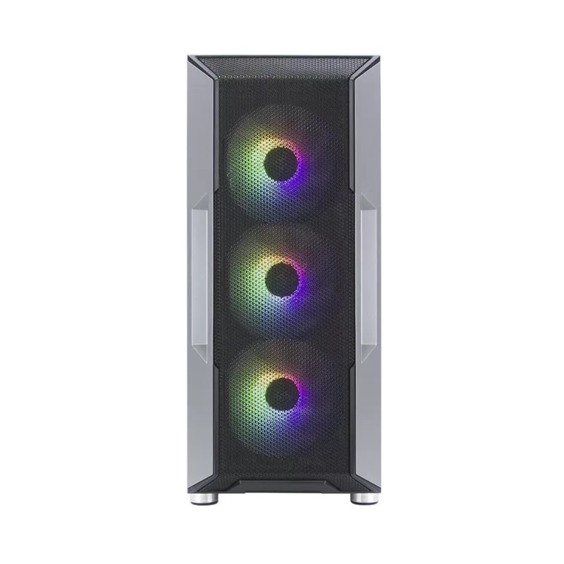 Case per PC Zalman I3 Neo ATX Mid Tower front mesh per raffreddamento efficiente 3 ventole preinstallate Midi Tower nero