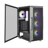 Case per PC Zalman I3 Neo ATX Mid Tower front mesh per raffreddamento efficiente 3 ventole preinstallate Midi Tower nero