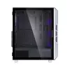Case per PC Zalman I3 Neo ATX Mid Tower front mesh per raffreddamento efficiente 3 ventole preinstallate Midi Tower nero