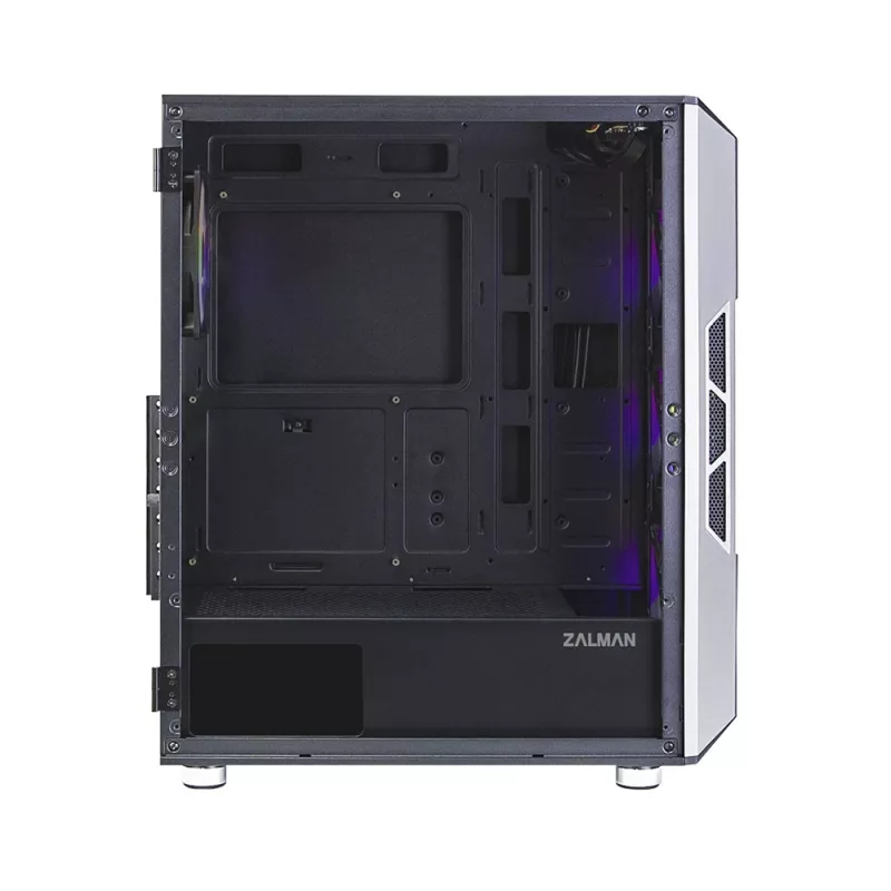 Case per PC Zalman I3 Neo ATX Mid Tower front mesh per raffreddamento efficiente 3 ventole preinstallate Midi Tower nero