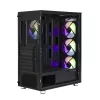 Case per PC Zalman I3 Neo ATX Mid Tower front mesh per raffreddamento efficiente 3 ventole preinstallate Midi Tower nero