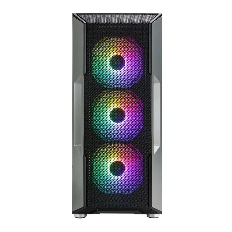 Case per PC Zalman I3 Neo ATX Mid Tower front mesh per raffreddamento efficiente 3 ventole preinstallate Midi Tower nero