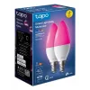TP-Link Tapo L430C lampadina smart, confezione da 2, multicolore, E14