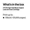 HP 37X Cartuccia toner LaserJet originale ad alto rendimento nero, 25000 pagine, nero, 1 pz.