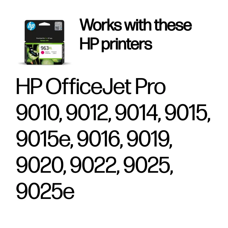 HP 963XL Cartuccia originale ad alto rendimento magenta, magenta, 1 pezzo, 1600 pagine