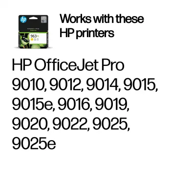 HP 963XL Cartuccia d'inchiostro originale ad alto rendimento giallo
