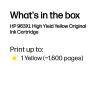 HP 963XL Cartuccia d'inchiostro originale ad alto rendimento giallo