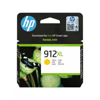 HP 912XL Cartuccia originale ad alto rendimento giallo, giallo, 1 pz., 700 pagine