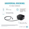 HP USB-C Dock G5 Con filo USB 3.2 Gen 1 Type-C Nero 100W