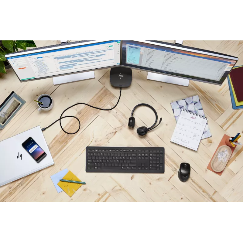 HP USB-C Dock G5 Con filo USB 3.2 Gen 1 Type-C Nero 100W