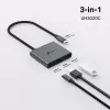TP-Link UH3020C Hub interfacce USB Type-C 5000 Mbit/s Grigio