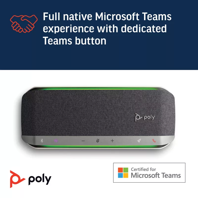 Speakerphone HP Poly Sync 40 certificato Microsoft Teams
