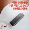 HP Poly Sync 40+ Microsoft Teams certificato USB-A USB-C speakerphone +BT700 adattatore USB-A