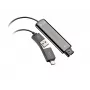 HP Poly DA75 adattatore USB a QD nero TAA