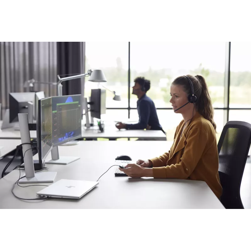 HP Poly EncorePro 525 Microsoft Teams Certified stereo con headset USB-A