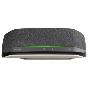 HP Poly Sync 10 USB-A USB-C speakerphone, argento, Windows 10, Windows 11, MacOS, RoHS, Federal Communications Commission (FCC), CE, 182 mm, 89 mm
