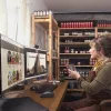 HP Poly Voyager Free 60+ UC Carbon nero auricolari +BT700 adattatore USB-C +custodia di ricarica con touchscreen