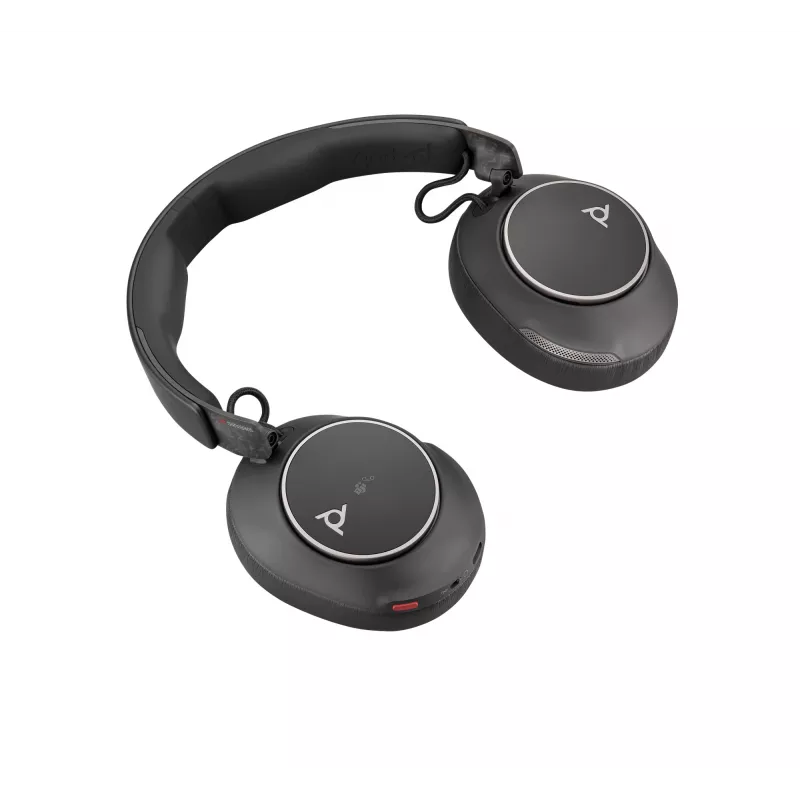 HP Poly Voyager Surround 80 UC Microsoft Teams Certified headset USB-C +adattatore USB-C/A
