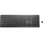 HP Wireless Premium tastiera full-size nera RF wireless a membrana