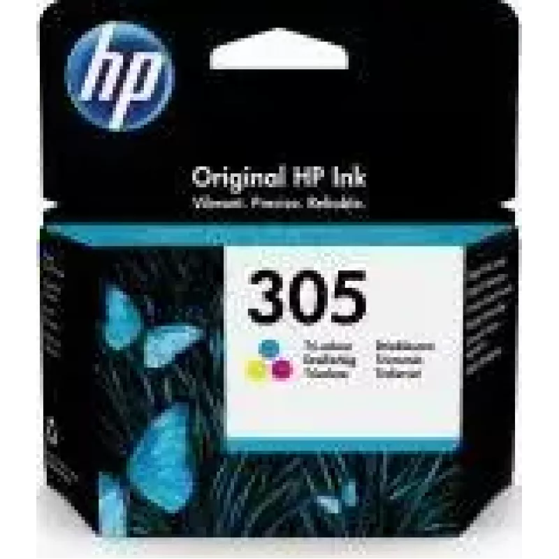 HP 305 1 pz. Originale Standardertrag ciano, magenta, giallo
