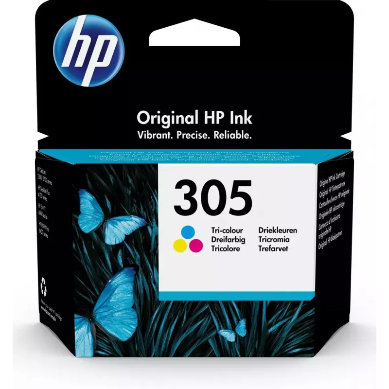 HP 305 1 pz. Originale Standardertrag ciano, magenta, giallo