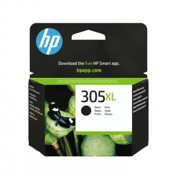 Cartuccia d'inchiostro HP 305XL High Yield nero originale, nero, 1 pz., 240 pagine