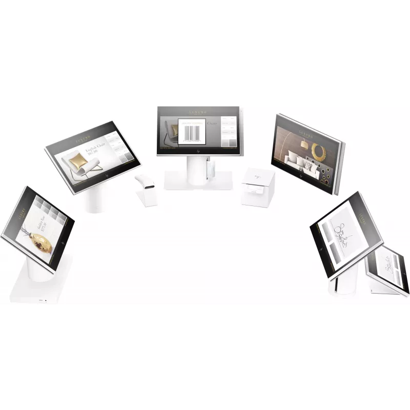 HP Engage One sistema all-in-one modello 145, 35,6 cm (14 inch), 1920 x 1080 pixel, Intel® Core™ i5, i5-7300U, Intel, 3,5 GHz