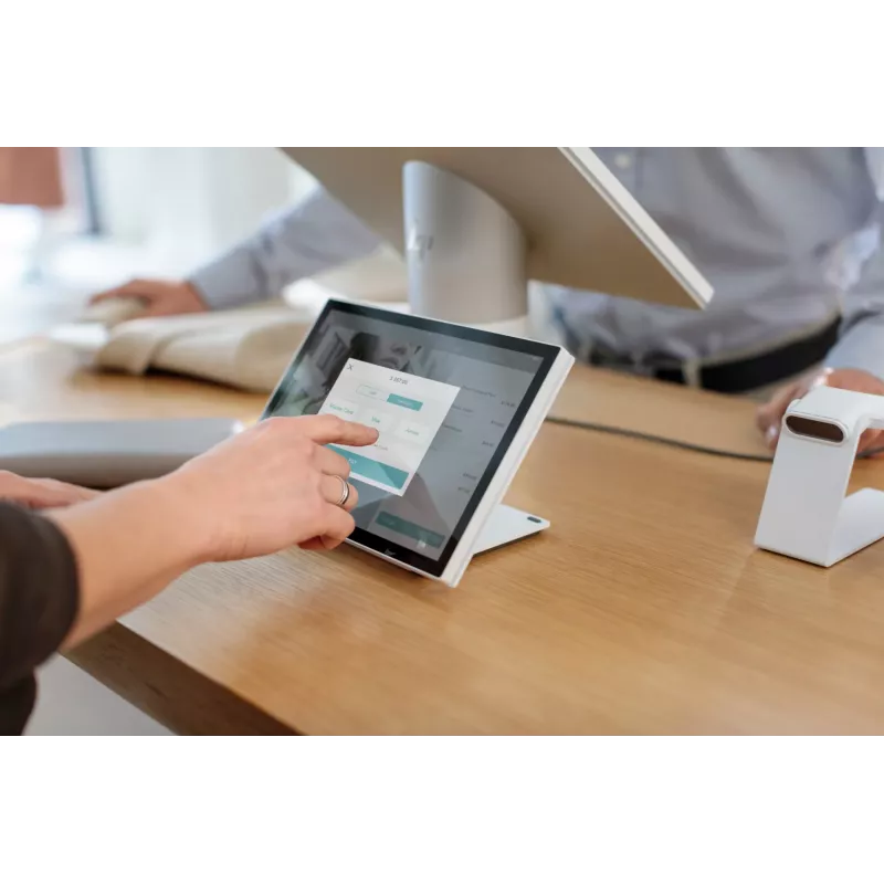 HP Engage One sistema all-in-one modello 145, 35,6 cm (14 inch), 1920 x 1080 pixel, Intel® Core™ i5, i5-7300U, Intel, 3,5 GHz