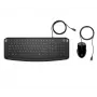 HP 250 kit tastiera e mouse cablati, nero