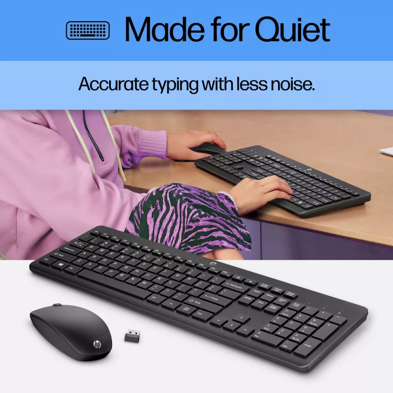 Combinazione mouse e tastiera wireless HP 230