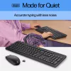 Combinazione mouse e tastiera wireless HP 230, nero, mouse incluso