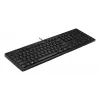 Tastiera con filo HP 125 full-size USB membrana nero