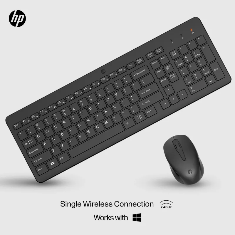 Combinazione mouse e tastiera wireless HP 330