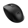 Combo tastiera e mouse wireless HP 650 full-size a membrana nera