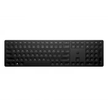 Tastiera wireless programmabile HP 450 full-size RF wireless USB nera