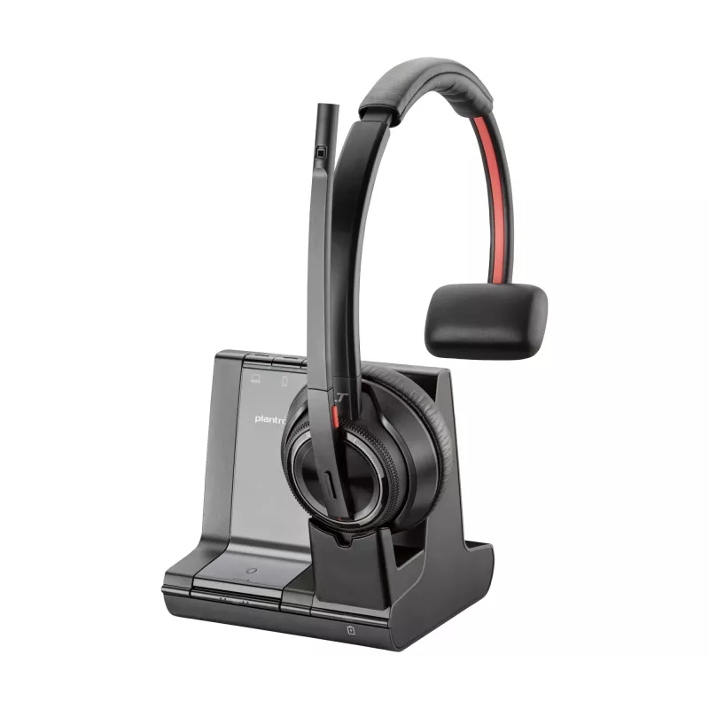 Cuffia monopadiglione HP Poly Savi 8210 Office DECT 1880-1900 MHz