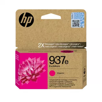 HP 937e EvoMore magenta cartuccia d'inchiostro originale, magenta, 1 pz., 1650 pagine