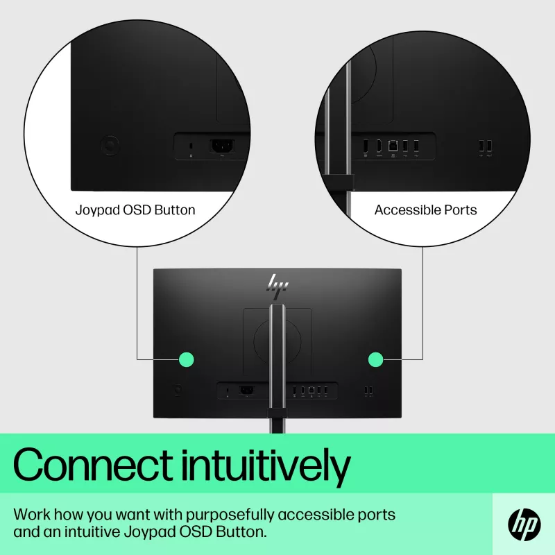 HP E-Series E22 G5 FHD monitor, 54,6 cm (21,5 pollici), Full HD, LCD, 5 ms (ricondizionato)