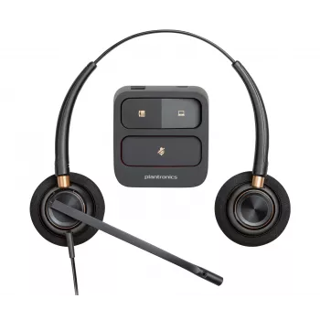 Cuffia HP Poly EncorePro 520 binaurale +Quick Disconnect, 74 g, nero
