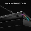 Tastiera da gaming Kingston HP HyperX Alloy Rise modello 7G7A3AA#ABD — tastiera meccanica compatta con filo EAN 0