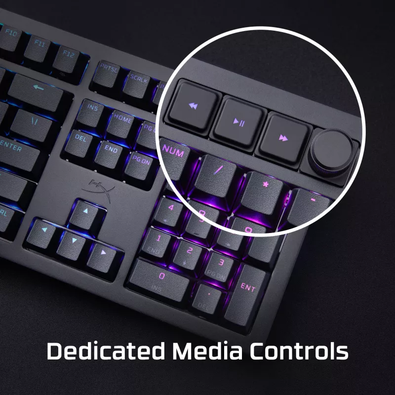 Tastiera da gaming Kingston HP HyperX Alloy Rise modello 7G7A3AA#ABD — tastiera meccanica compatta con filo EAN 0