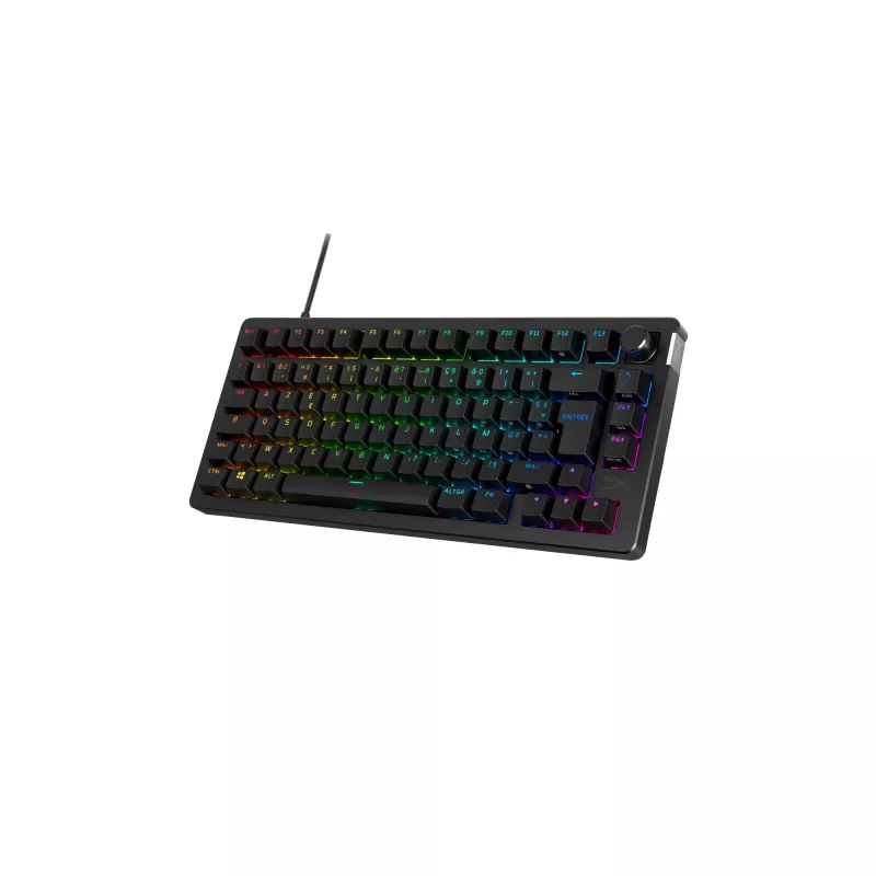 Tastiera da gaming meccanica Kingston (HyperX) Alloy Rise 75 – layout 75% compatto, con filo, modello 7G7A4AA#ABD
