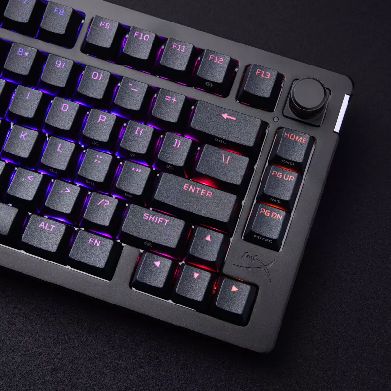 Tastiera da gaming meccanica Kingston (HyperX) Alloy Rise 75 – layout 75% compatto, con filo, modello 7G7A4AA#ABD