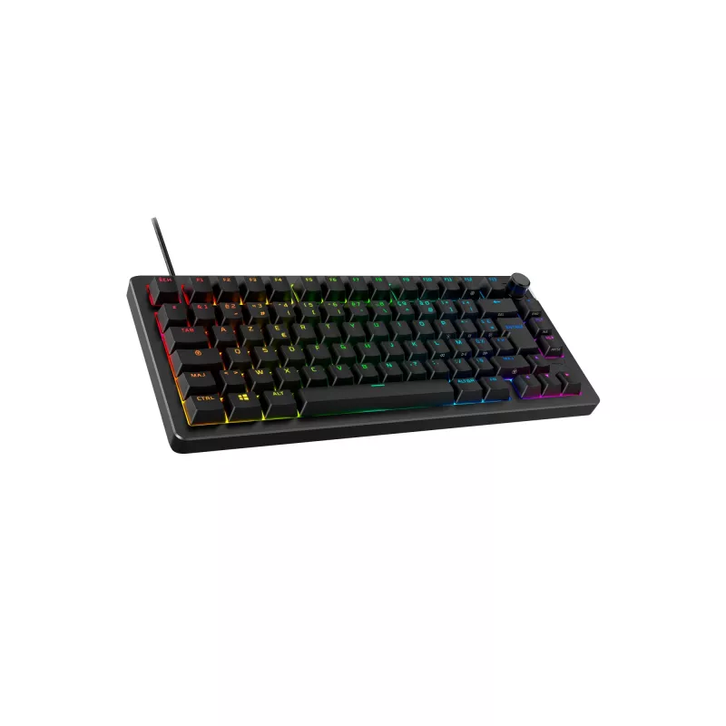 Tastiera da gaming meccanica Kingston (HyperX) Alloy Rise 75 – layout 75% compatto, con filo, modello 7G7A4AA#ABD