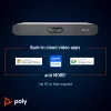 Videobar all-in-one POLY Studio X30 4K Ultra HD 60 fps zoom 5x