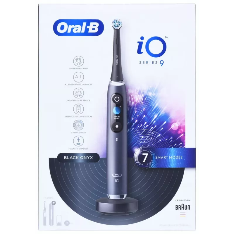 Oral-B iO9 Black Onyx spazzolino elettrico