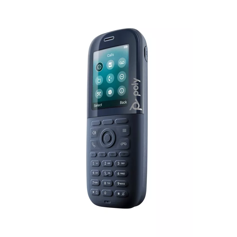 HP Poly Rove 30 microtelefono DECT, nero, TFT, 240 x 320 pixel, ENERGY STAR, 300 h, 18 h