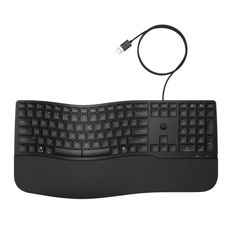 HP 480 Comfort tastiera con filo full-size USB nero 1,5 m